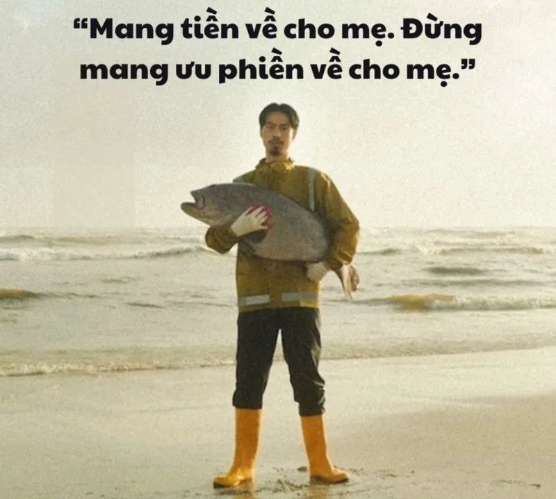 Đen Vâu thường dùng hình ảnh đời thường để tạo nên những câu rap giàu cảm xúc.